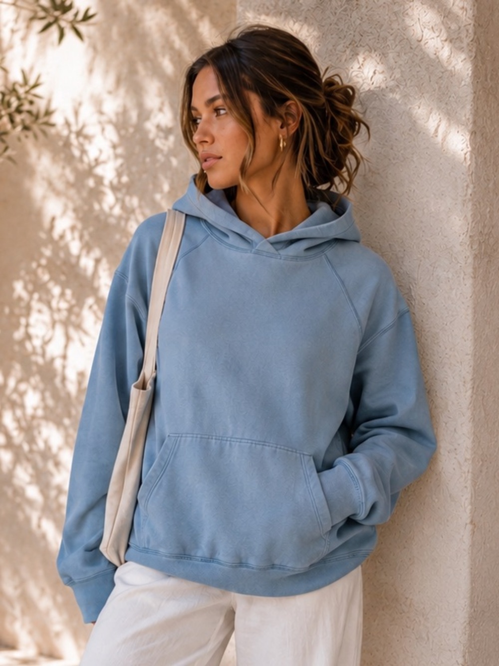GAP Women's Blue Hoodie Sweatshirt | Size Small Tall |
Classic Pullover |